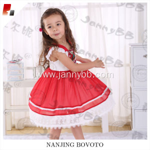 girls exotic print fancy red tulle designs dress